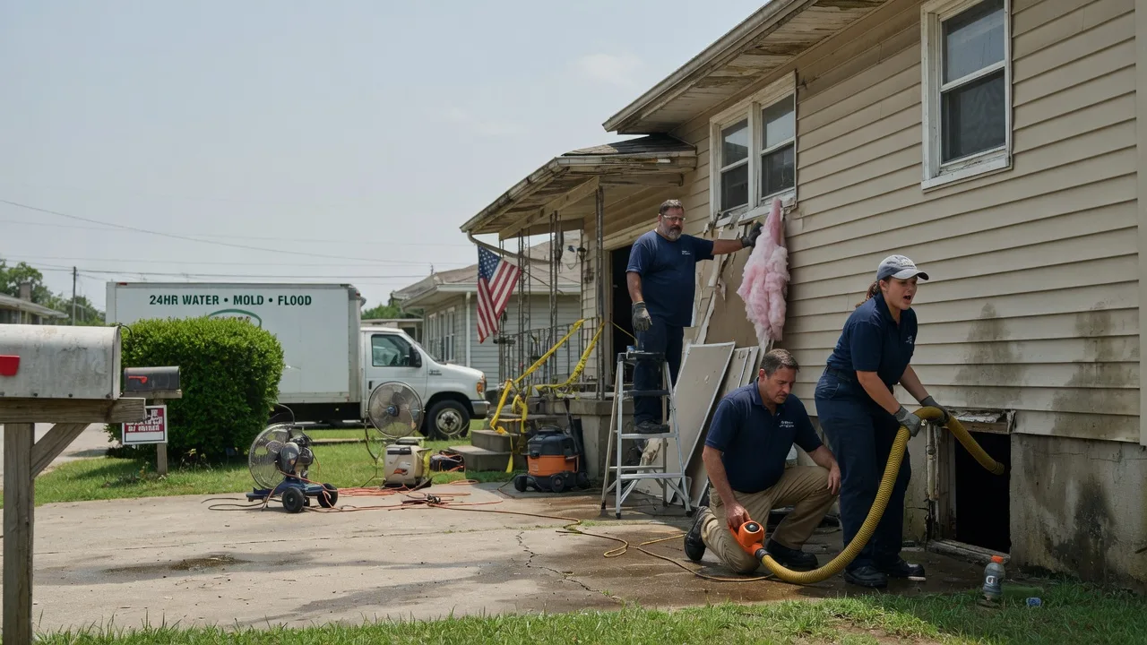 Water Damage Repair in Bryan, TX near me